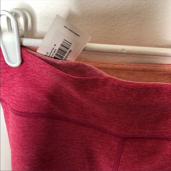 Outdoor Voices 7/8 Spring Pink Tri Tone Leggings - Picture 6 of 7